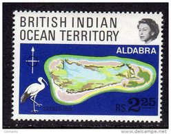 BRITISH INDIAN OCEAN TERRITORIES BIOT - 1969 ALDABRA CORAL REEF FINE MNH ** SG31 - Britisches Territorium Im Indischen Ozean