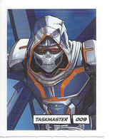 CARTE STICKER MARVEL LECLERC 2020 - N° 009 - TASKMASTER - Marvel