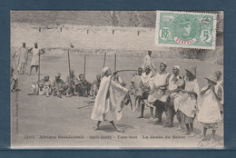 ⭐ Sénégal - YT N° 33 - Sur Carte Postale De Haut Guinée - Tam Tam La Danse Du Sabre - 1909 ⭐ - Guinée Française