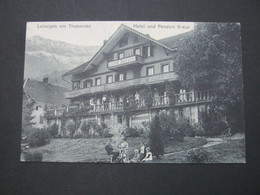 LEISSIGEN , Thunersee , Hotel ,  Schöne Karte  Um 1910 - Leissigen
