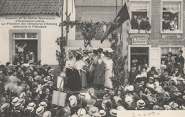 Ecaussines-Lalaing, Souvenir Du 6er Gouter Matrimonial, Le Président Des Célibataires D'Antoing Remerciant La Présidente - Ecaussinnes