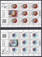 Europa Cept - 2012 - Slovenia, Slovenien - 2.Sheetlet Of 8 Set (Visit) ** MNH - 2012