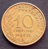 Pièce De 10 Centimes Marianne 1963 - 10 Centimes