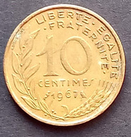 Pièce De 10 Centimes Marianne 1967 - 10 Centimes