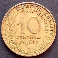 Pièce De 10 Centimes Marianne 1967 - 10 Centimes