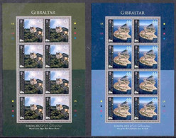 Europa Cept - 2012 - Gibraltar - 2.Sheetlet Of 8 Set (Visit) ** MNH - 2012