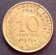 Pièce De 10 Centimes Marianne 1969 - 10 Centimes