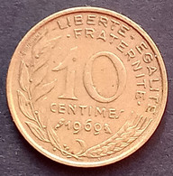 Pièce De 10 Centimes Marianne 1969 - 10 Centimes