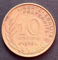 Pièce De 10 Centimes Marianne 1970 - 10 Centimes