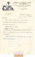 Courrier 1946 Société Centrale Canine - Demande D'inscription Au L.O.F. (Livre Des Origines Françaises) A. M. Blanger - Ohne Zuordnung