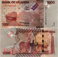 UGANDA       1000 Shilingi       P-49[f]       2021       UNC - Uganda