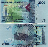 UGANDA       2000 Shilingi       P-50[f]       2021       UNC - Uganda