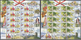 Europa Cept - 2012 - Jersey - 2.Sheetlet Of 10 Set (Visit) ** MNH - 2012