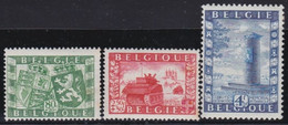 Belgie  .  OBP   .    823/825     .    *     .    Ongebruikt Met Gom   .   /  .  Neuf Avec Gomme - Neufs