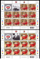 Europa Cept - 2013 - Malta - 2.Sheetlet Of 10 Set (Postal Vehicles) ** MNH - 2013