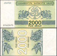 Georgia - 2000 Coupon Lari 1993  UNC - Géorgie