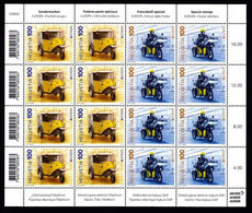 Europa Cept - 2013 - Switzerland - 1.Sheetlet Of 8 Set (Postal Vehicles) ** MNH - 2013