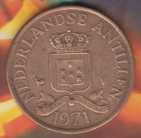@Y@    Nederlandse Antillen   2 1/2  Cent  1971   ( 4746 ) - Antille Olandesi