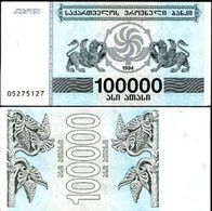 Georgia - 100000 Coupon Lari 1993  UNC - Georgien