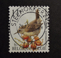 Belgie Belgique - 1992 - OPB/COB N° 2449 (1 ) A. Buzin - Vogels - Oiseaux - Birds - Winterkoninkje Obl. Steenokkerzeel - 1985-.. Birds (Buzin)