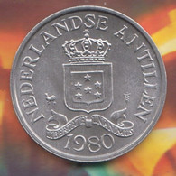 @Y@    Nederlandse Antillen   2 1/2  Cent  1980   ( 4747 ) - Netherlands Antilles