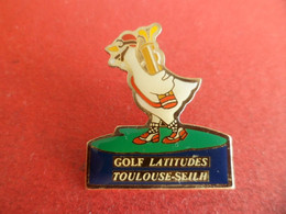 Pins Pin's Canard - Sport Gols Latitudes TOULOUSE - SEIULH - Golf