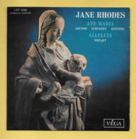 Disque Vinyle 45 Tours :  JANE  RHODES  :  4 Titres..Scan A  : Voir 2 Scans - Religion & Gospel
