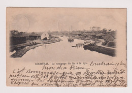 Kortrijk Courtrai    Le Rouissage Du Lin à La Lys VLAS LIN LEIE  1900 - Kortrijk