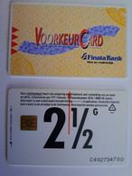 NETHERLANDS / CHIP ADVERTISING CARD/ HFL 2,50   /  FINATA BANK      CRE  351.01 ** 11665** - Privadas