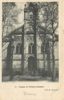 47 - TONNEINS - Façade Du Temple Protestant En 1911 - Tonneins