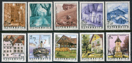 AUSTRIA 2003 Views Definitive. Used.  Michel 2415-24 - Used Stamps