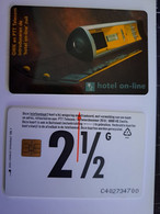 NETHERLANDS / CHIP ADVERTISING CARD/ HFL 2,50   /  HOTEL ON- LINE ZUIL      CKE  080** 11668** - Privadas