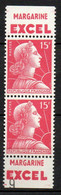 Col25 Bande Publicitaire PUB N° 1011 Neuf XX MNH Cote 6,00 € - Nuevos