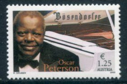 AUSTRIA 2003. Oscar Peterson Concert MNH / **.  Michel 2452 - Neufs