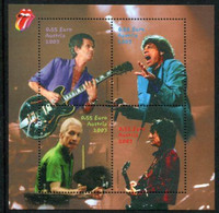 AUSTRIA 2003.Rolling Stones Block MNH / **.  Michel Block 21 - Blocs & Hojas