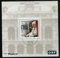 AUSTRIA 2003.Marcel Prawy Block Used.  Michel Block 19 - Blocks & Sheetlets & Panes