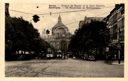 Anvers - Avenue De Keyser Et La Gare Centrale - Antwerpen