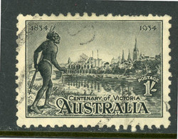 Australia USED 1934 Centenary Of Victoria - Usados