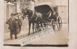 ETRETAT - Un Bel Attelage Rue Guy De Maupassant  - Le Taxi Est Arrivé !!!!   ( Carte Photo  ) - Etretat