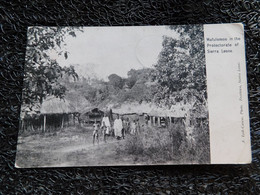 Mafulomoo In The Protectorate Of Sierra Leone, Cachet 1907 Termonde  (Y13) - Sierra Leone
