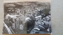 CPSM SAINT GERMAIN LAVAL L E GLISE LOIRE   EN AVION AU DESSUS DE LAPIE 4 1961 - Saint Germain Laval