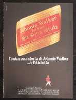 1976 - Johnnie Walker Red Label Old Scotch Whisky - 1 Pag. Pubblicità Cm. 13 X 18 - Spiritueux