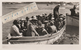 RODI  - Retour à Bord  Des Canots Et Passagers En Mars 1934 ( Carte Photo ) - Grèce