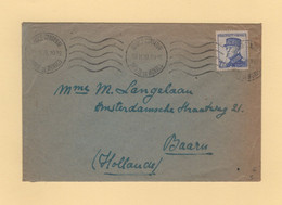 Monaco Condamine - 1939 - Destination Hollande - Briefe U. Dokumente