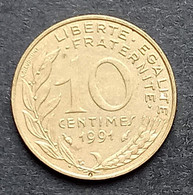 Pièce De 10 Centimes Marianne 1991 - 10 Centimes