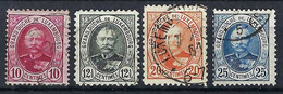 LUXEMBOURG 1882-91: Lot D' Obl. CAD, Dentelures Diverses - 1891 Adolphe Front Side