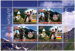 Europa Cept - 2012 - South Ossetia & Georgia - 1.Mini S/Sheet - (perf.) ** MNH - 2012