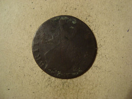 MONNAIE GRANDE BRETAGNE 1/2 PENNY 1775 - B. 1/2 Penny