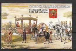 1997 MNH Vaticano, Vatikanstaat, Booklet - Cuadernillos