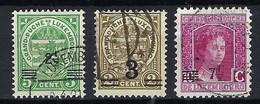 LUXEMBOURG 1916-24: Lot D'obl. CAD - 1907-24 Wapenschild